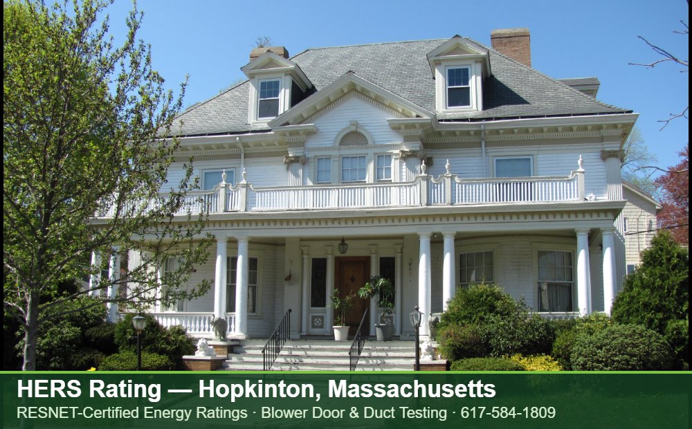 HERS Rating Hopkinton MA HERS Rating Hopkinton MA — HERS rating for an energy efficient home in Hopkinton, Massachusetts