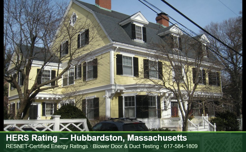 HERS Rating Hubbardston MA HERS Rating Hubbardston MA — Stretch Code compliance testing for an energy efficient home in Hubbardston, Massachusetts