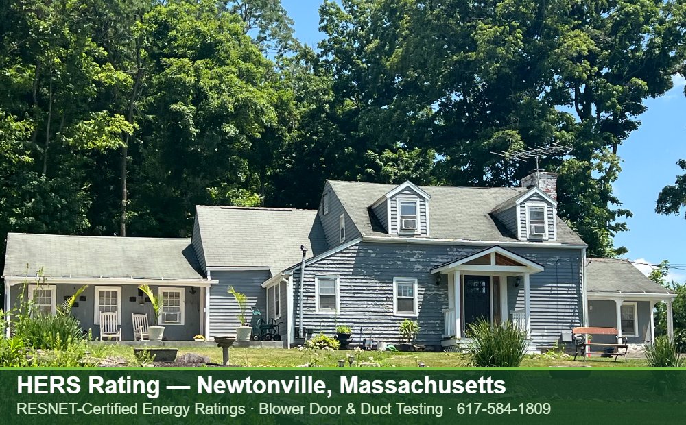 HERS Rating Newtonville MA HERS Rating Newtonville MA — HERS rating for an energy efficient home in Newtonville, Massachusetts