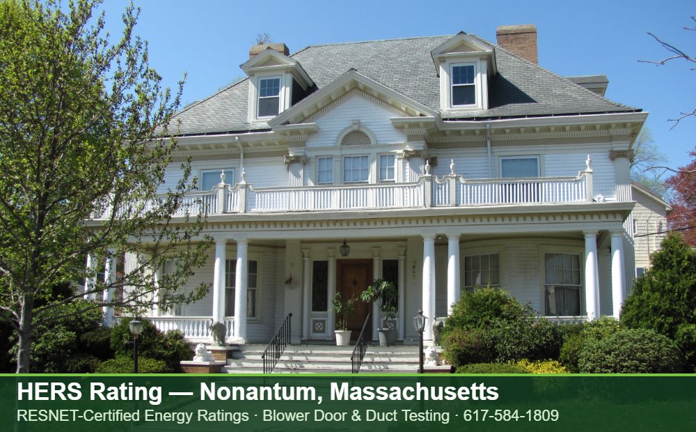 HERS Rating Nonantum MA HERS Rating Nonantum MA — HERS rating for an energy efficient home in Nonantum, Massachusetts
