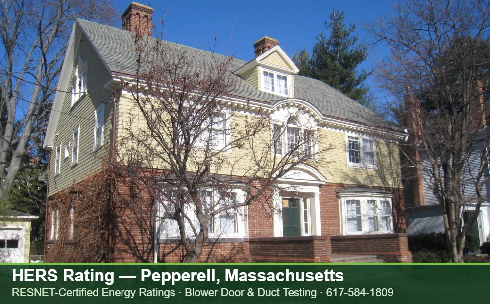 HERS Rating Pepperell MA HERS Rating Pepperell MA — blower door testing for an energy efficient home in Pepperell, Massachusetts