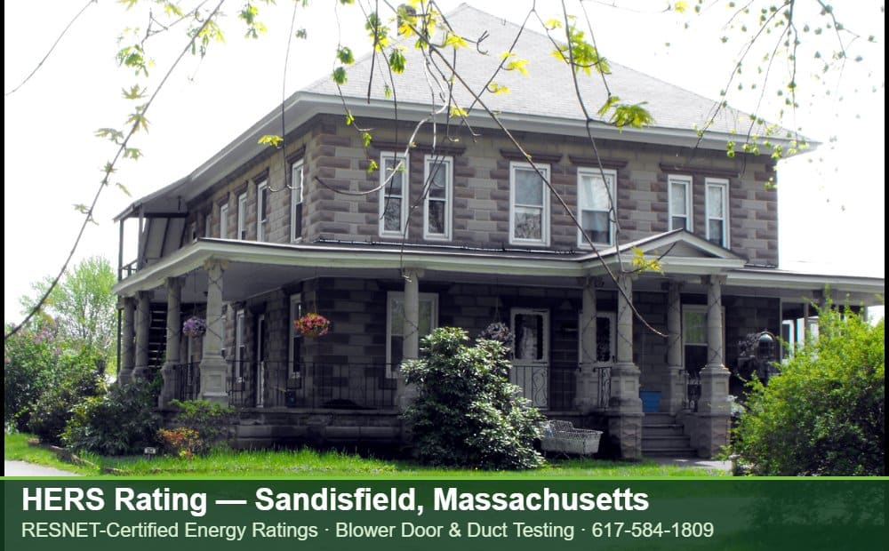 HERS Rating Sandisfield MA HERS Rating Sandisfield MA — Stretch Code compliance testing for an energy efficient home in Sandisfield, Massachusetts
