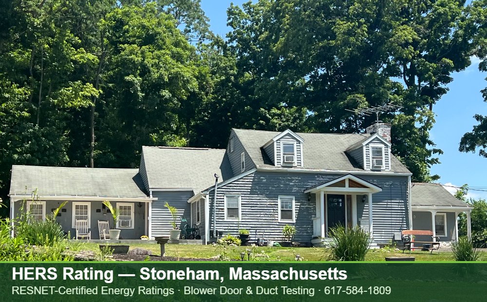 HERS Rating Stoneham MA HERS Rating Stoneham MA — HERS rating for an energy efficient home in Stoneham, Massachusetts
